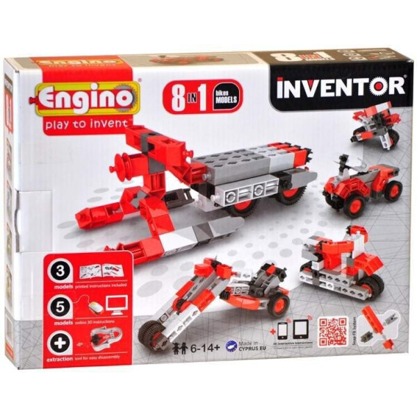 

Конструктор Engino Inventor 8в1 Мотоциклы (0832)