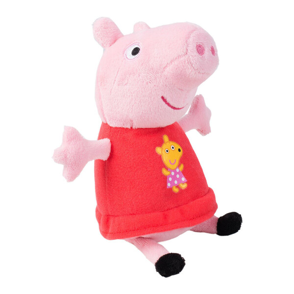 

Мягкая озвученная игрушка Peppa Pig Пеппа с вышитой игрушкой 20 см (34796)