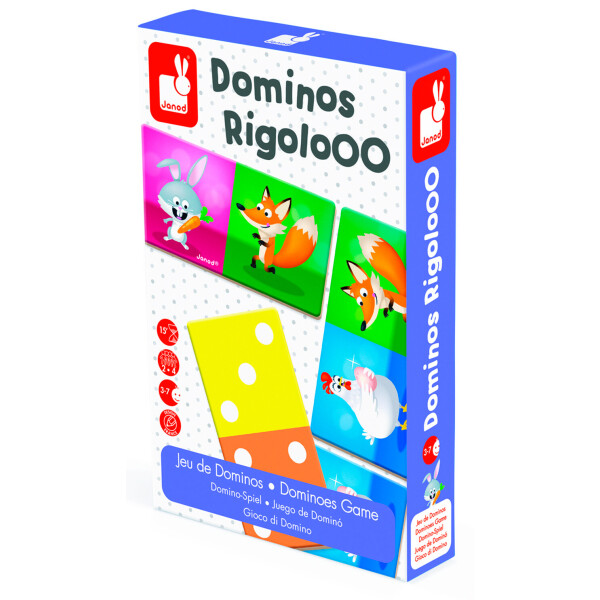 

Настольная игра Janod Домино Животные (J02737)