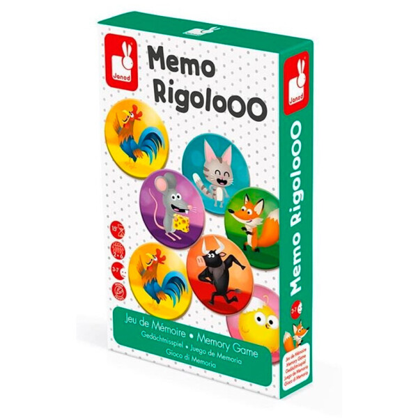 

Настольная игра Janod Мемо Риголь