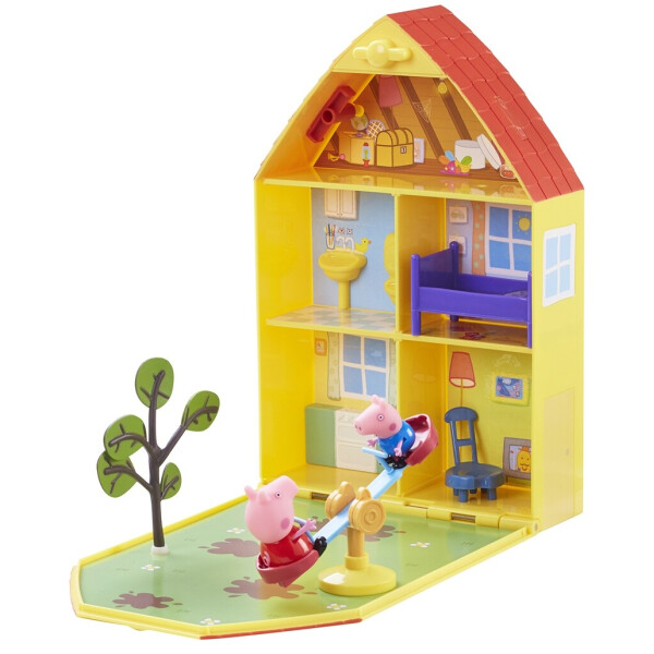 

Игровой набор Peppa Pig Дом Пеппы с лужайкой (06156)