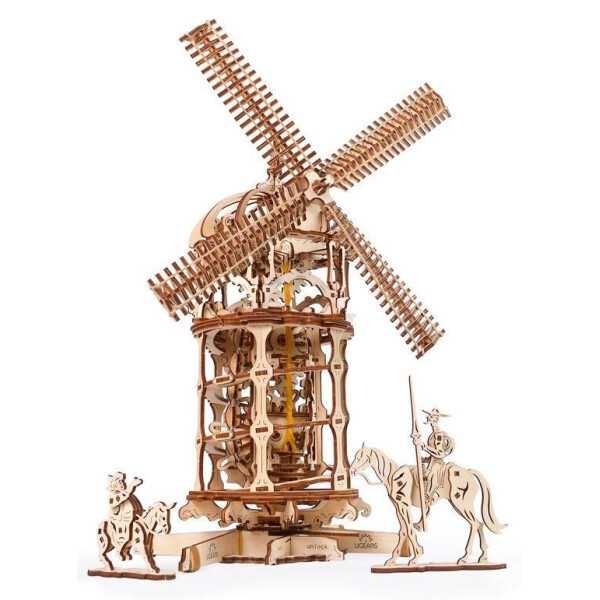 

Механический 3D Пазл Ukrainian Gears Башня-Мельница (70055)