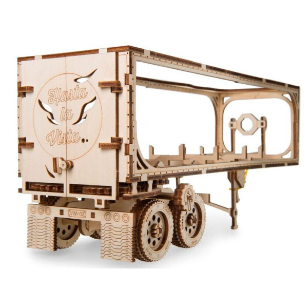 

Механический 3D Пазл Ukrainian Gears Полуприцеп модели Тягач VM-03 (70057)