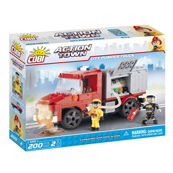

Конструктор Cobi серии Action Town Пожарная насосная машина (COBI-1468)