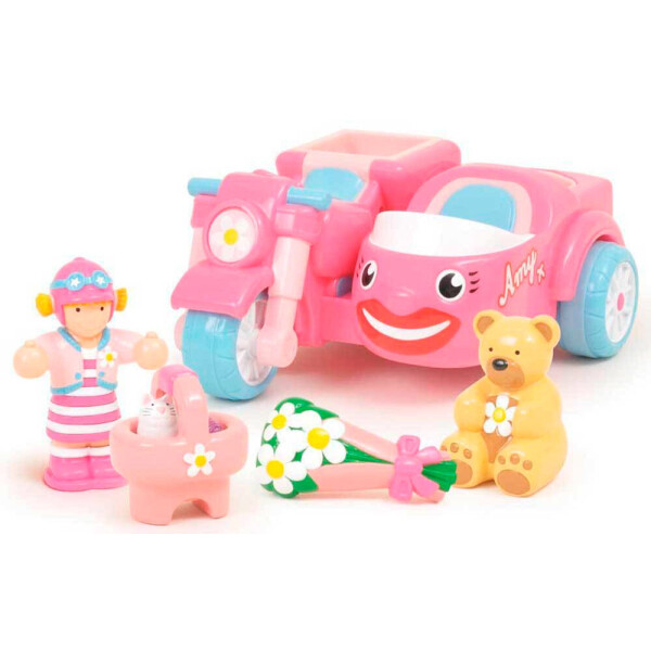 

Игровой набор Wow Toys Мотоцикл Эми с коляской (10304)