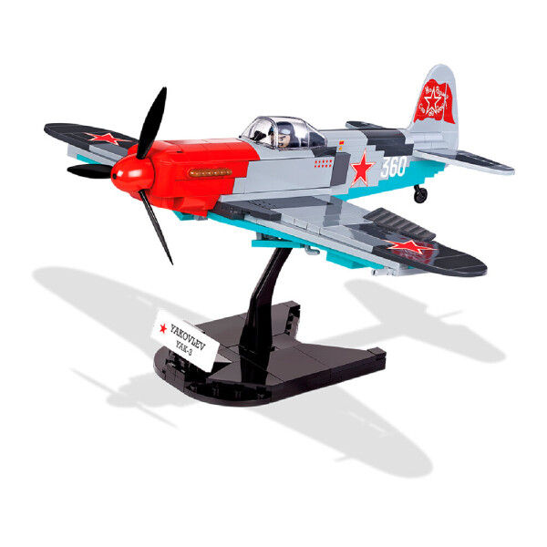 

Конструктор Cobi Вторая Мировая Война Самолет Як3 (COBI-5529)