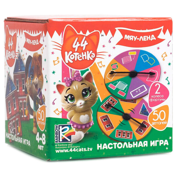 

Настольная игра Vladi Toys 44 Котенка Мяу-Ленд (рус) (VT8022-04)