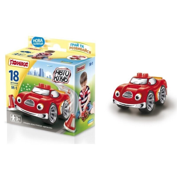 

Игрушка Конструктор Автоклуб М 1 Спорткар (71160)