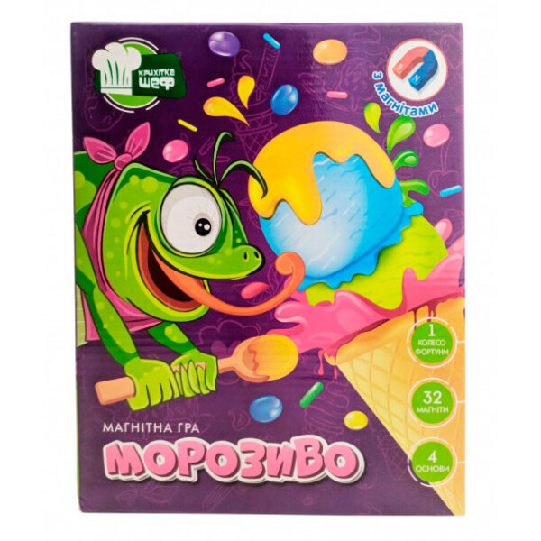 

Настольная игра Vladi Toys магнитная Мороженое укр (VT2310-05)