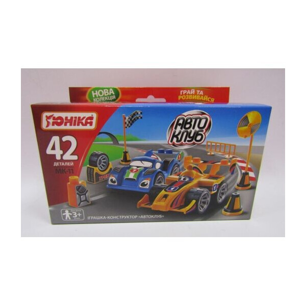 

Игрушка Конструктор Юника Автоклуб МК 11 (71201)