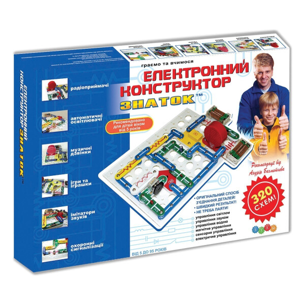 

Конструктор Знаток 320 схем (REW-K002)