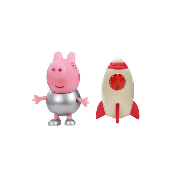 

Фигурка Peppa Pig Когда я вырасту Космонавт Джордж с ракетой (06771-5)