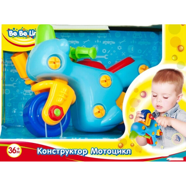

Конструктор BeBeLino Мотоцикл (57082)