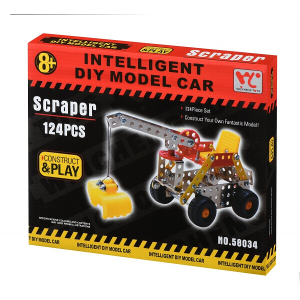 

Конструктор металлический Same Toy Скрепер 124 элемента (58034Ut)