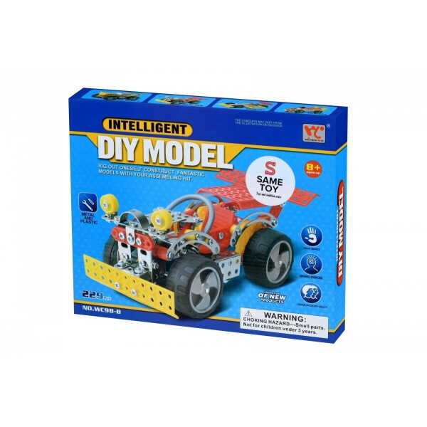 

Конструктор металлический Same Toy Inteligent DIY Model 229 элементов (WC98BUt)