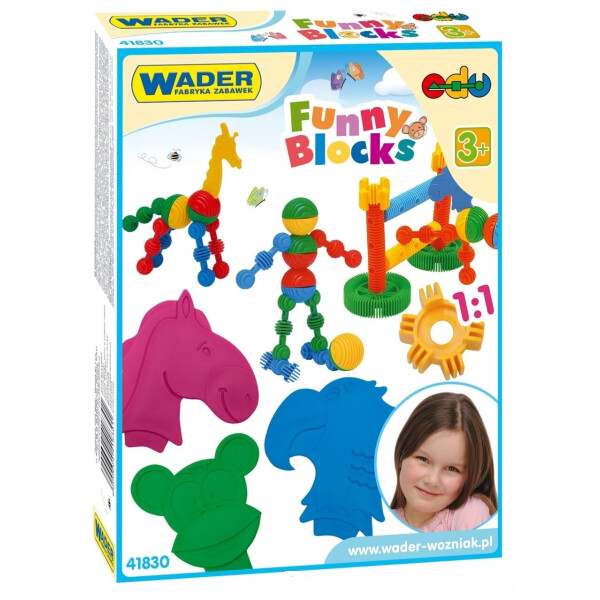 

Конструктор Wader Funny Blocks (41830)