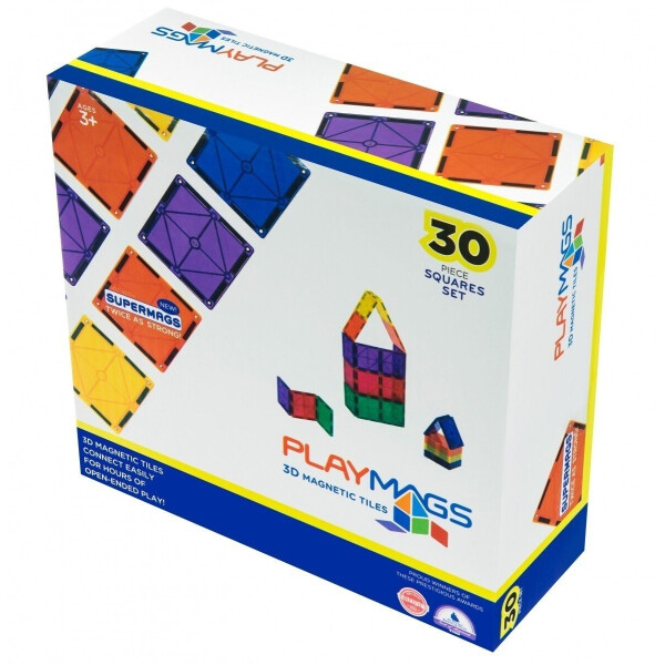 

Конструктор Playmags магнитный набор 30 элементов (PM154)