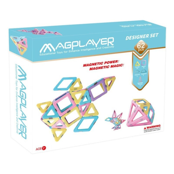 

Магнитный конструктор Magplayer 62 элемента (MPH2-62)