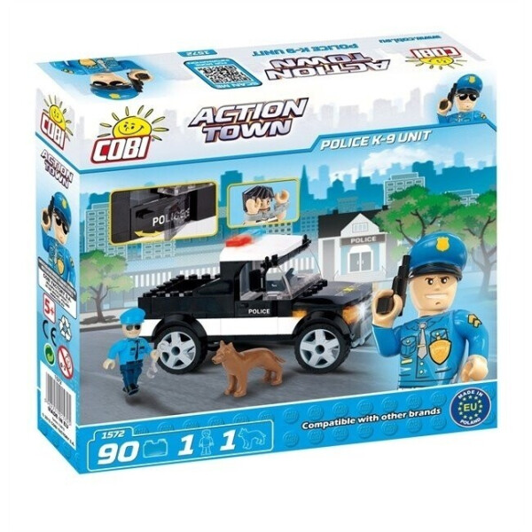 Конструктор Cobi Полицейский отряд К 9 90 деталей (COBI-1572)