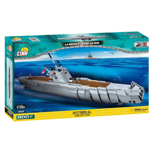 

Конструктор Cobi Подводная лодка U 48 800 деталей (COBI-4805)