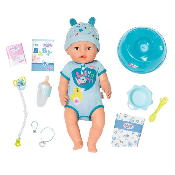 

Кукла Zapf Baby Born Очаровательный малыш с аксессуарами 43 см (824375)
