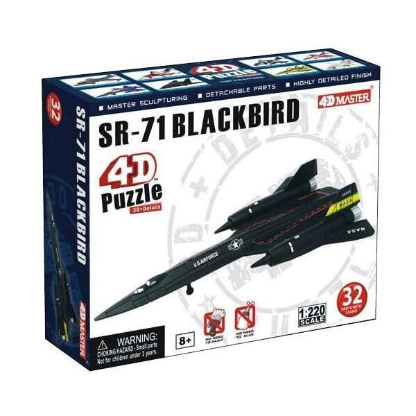 

Объемный пазл 4D Master Самолет SR-71 (26223)