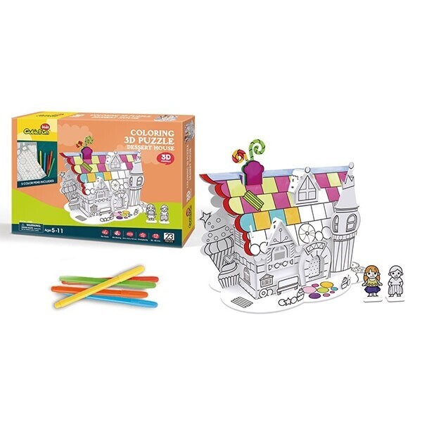 

3D пазл CubicFun Десертный Дом (P688h)