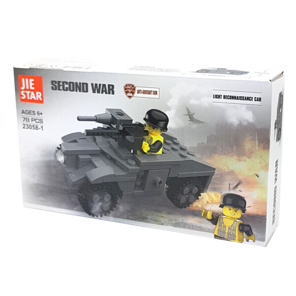 

Конструктор JIE Star Военная техника (23058)