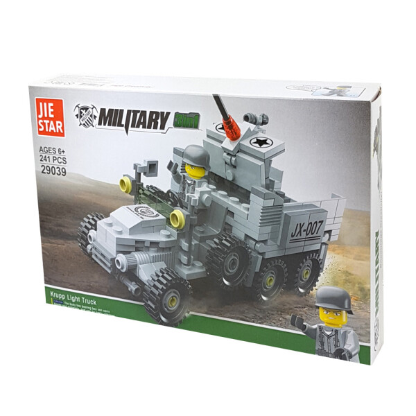 

Конструктор JIE Star Военная техника 3 в 1 (29039)