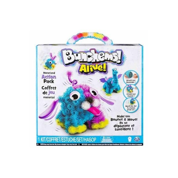 

Конструктор Вибро Spin Master Bunchems 314 элементов (6027869)