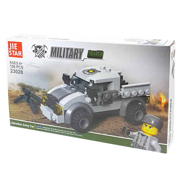 

Конструктор JIE Star Военная техника 3в1 (23028)