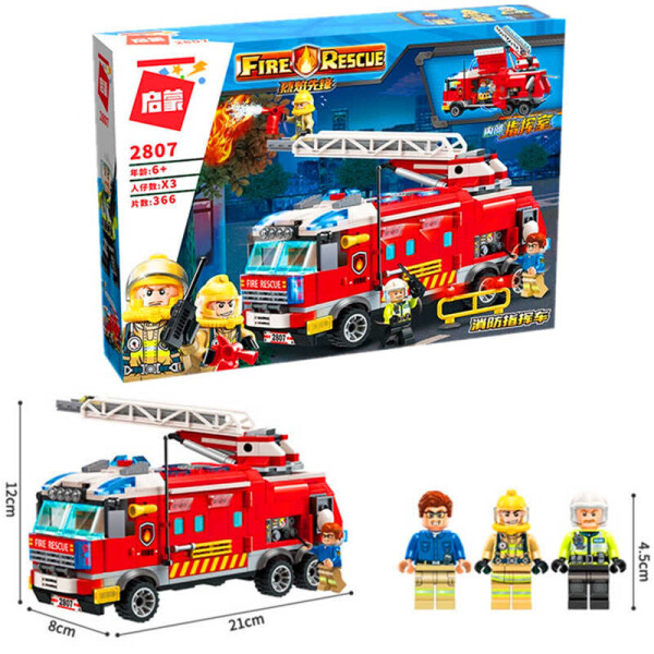 

Конструктор Пожарная служба Машина (2807)