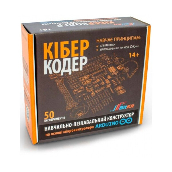 

Конструктор BitKit КиберКодер 87 элементов (BK0003)