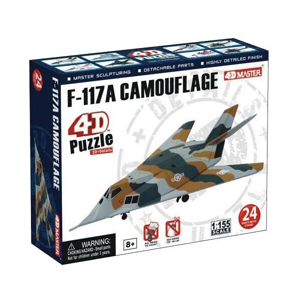 

Объемный пазл 4D Master Літак F117A (26211)