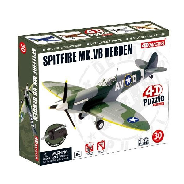 

Объемный пазл 4D Master Літак Spitfire MK VB Debden (26903)