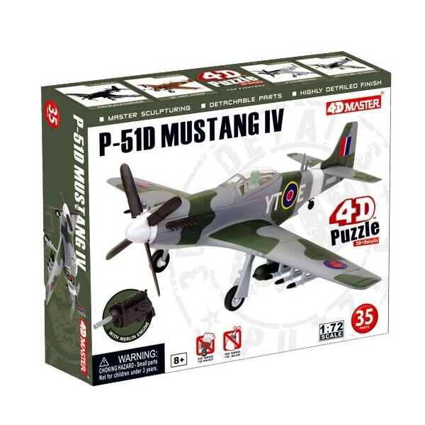 

Объемный пазл 4D Master Літак F51D Mustang 4 (26908)