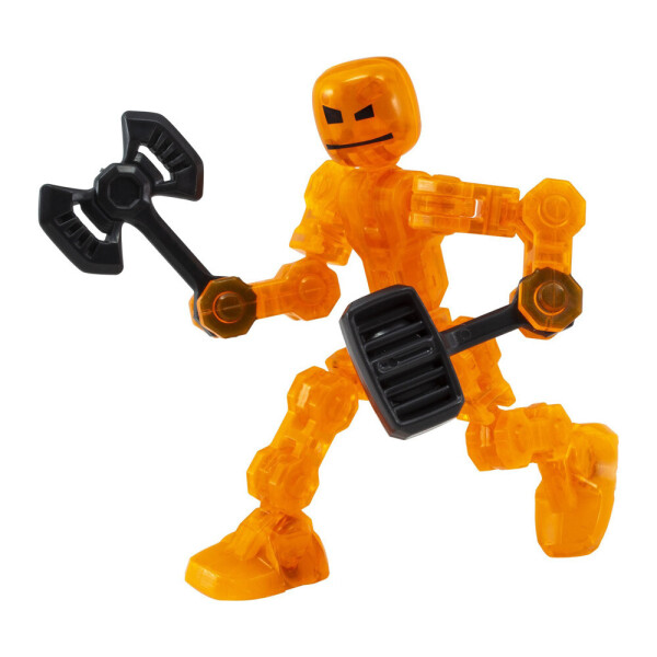

Фигурка для анимационного творчества Stikbot Klikbot S1 Кеннон оранжевый (TST1600O)