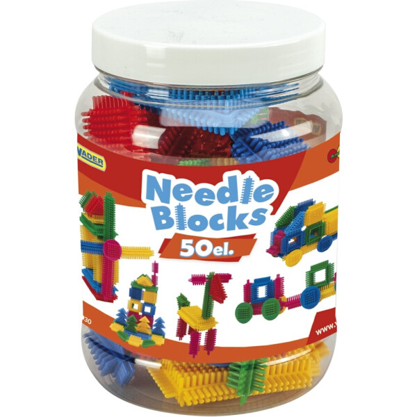 

Конструктор Wader Needle Blocks Ежик 50 элементов (41930)