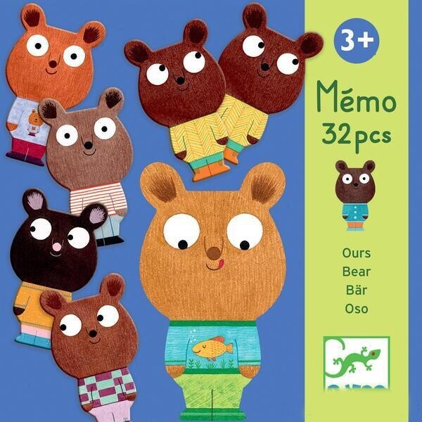

Игра Djeco Мемо Мишки (DJ08112)