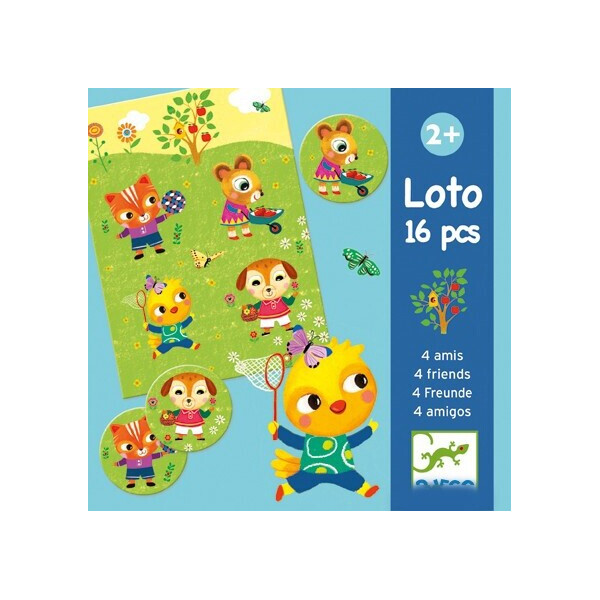 

Игра Djeco Лото 4 друзей (DJ08124)