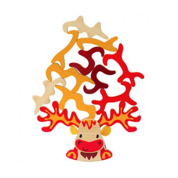 

Деревяная игрушка HAPE балансир Supermoose