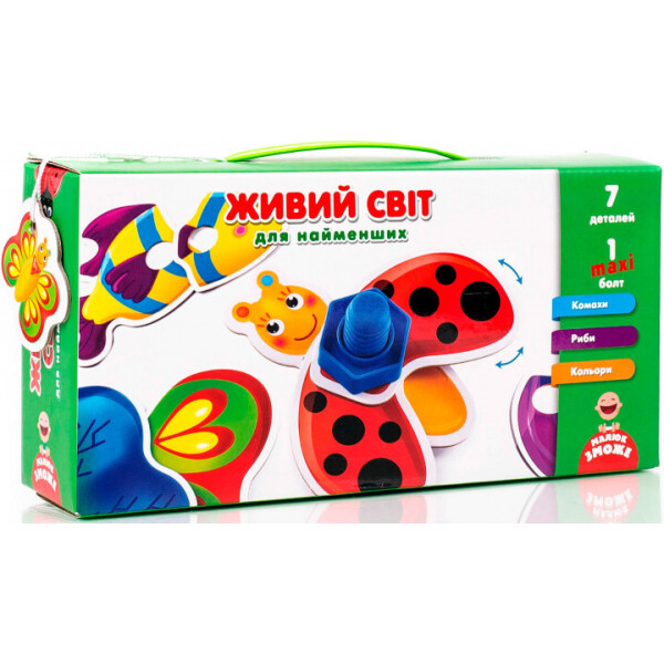

Игра с болтами Vladi Toys Жучки на украинском (VT2905-10)