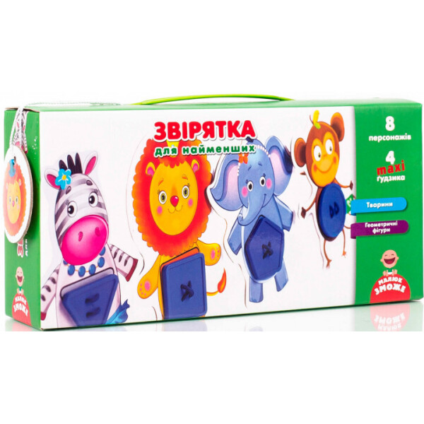 

Игра Vladi Toys С пуговицами Зверушки (VT2905-12)