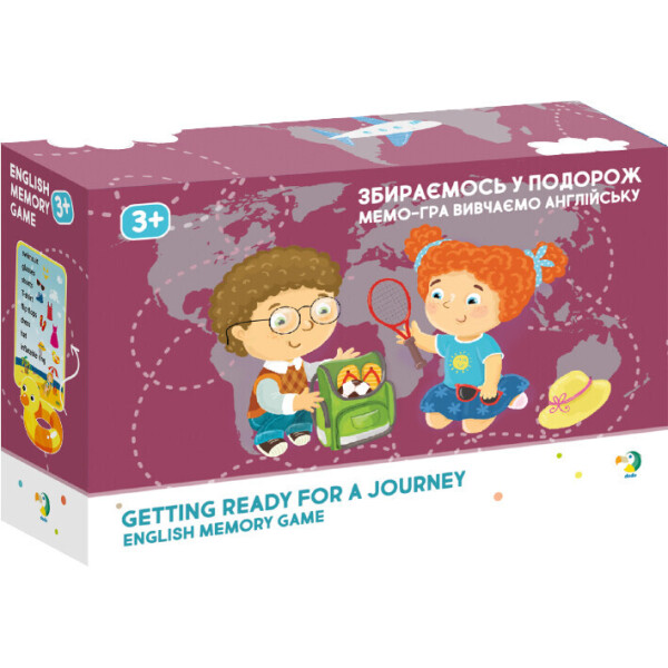 

Мемо игра DoDo Изучаем английский Собираемся в путешествие (300146)