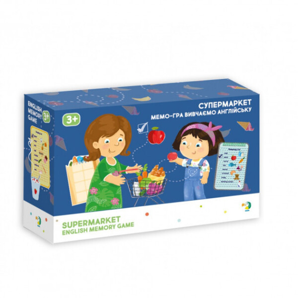 

Мемо игра DoDo Изучаем английский Супермаркет (300147)