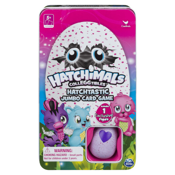 

Карточная игра Spin Master Games Hatchimals с эксклюзивной фигуркой (SM98418/6044335)