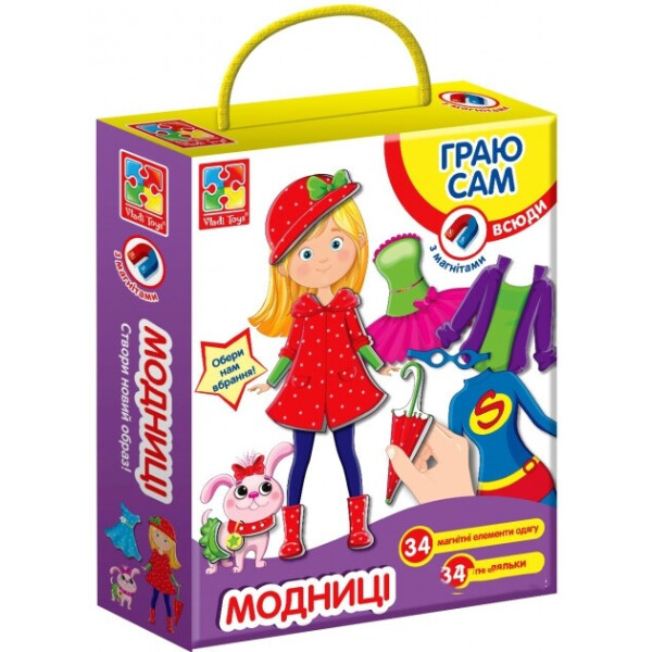 

Магнитная игра-одевашка Vladi Toys Модницы (VT3702-05)