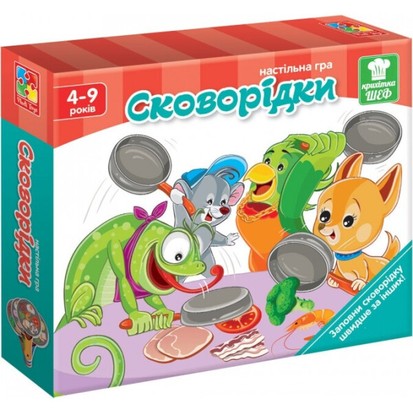 

Игра на скорость Vladi Toys Сковородки на украинском (VT2309-01)
