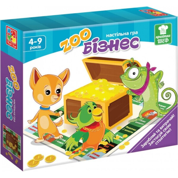 

Игра-стратегия Vladi Toys Зообизнес Укр (VT2309-02)