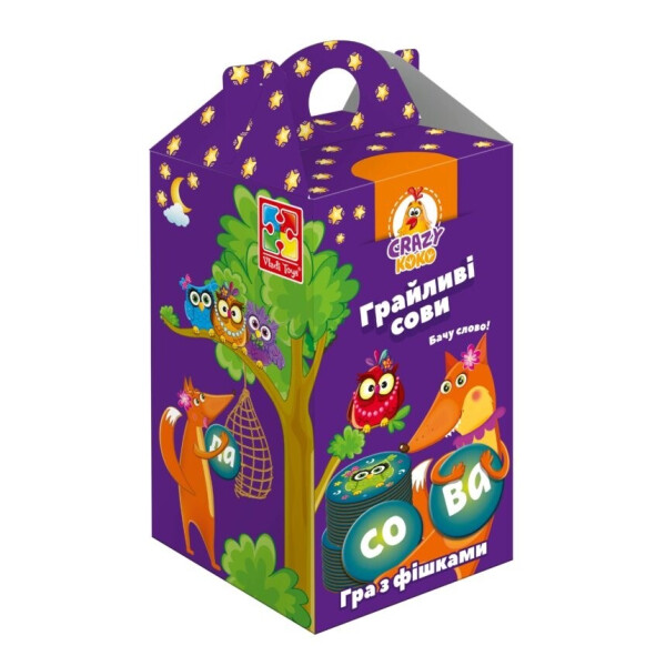 

Игра Vladi Toys Crazy Koko Игривые совы укр (VT8033-04)